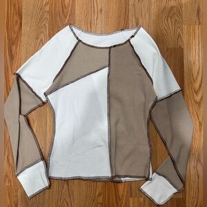 Color block top